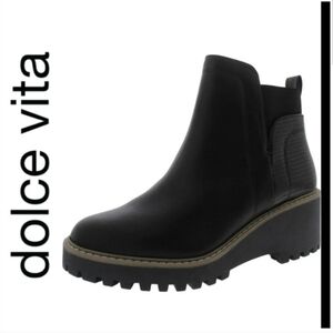DOLCE VITA Rango Boots Lug Sole 9.5 Women Whimsygoth Chunky Boots